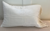 Frida King Pillowcase Pair in White