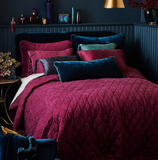 Luna King Coverlet in Midnight
