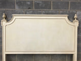 Chateau Queen Bed w/ No Caning in Vanilla Bean - Retail $5,694.00