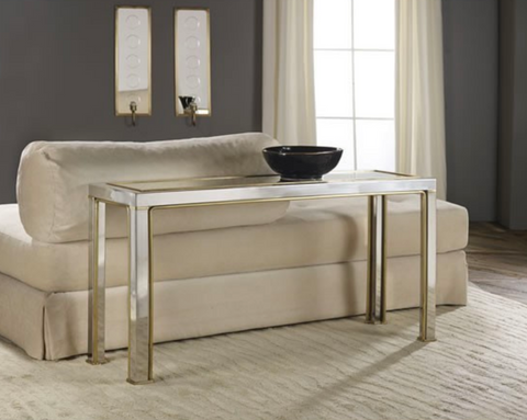 Transitional Metal Console - Retail $2,070.00