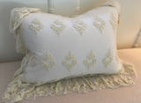 Olivia Standard Shams in Champagne