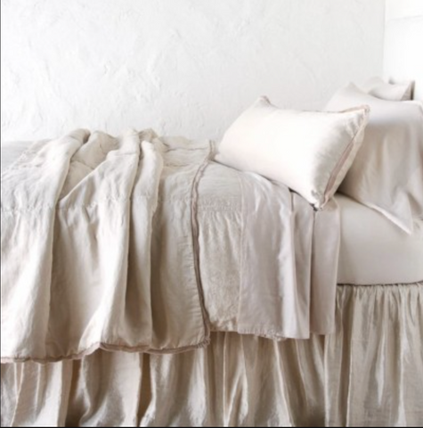 Paloma Bed End Throw Blanket in Pearl