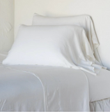 Madera King Fitted Sheet in White