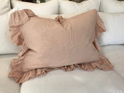 Vivianne Standard Sham Pair in Perfect Peach