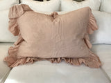 Vivianne Standard Sham Pair in Perfect Peach