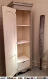 Middleburg Half Armoire in Truffle with Vanilla Bean Interior/ retail $4876