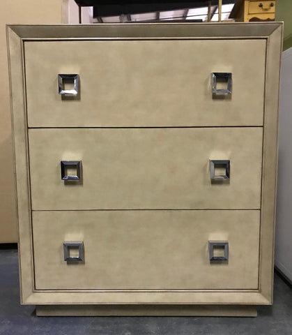 Malibu Loft Bedside Chest in Champagne - $1,802.00