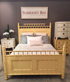 Savannah Queen Bed in Creme Brulee - Retail $5,424.00