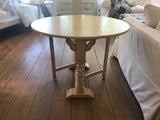 Saginaw Drop Leaf Side Table in Butter Pecan - Retail $2290.00