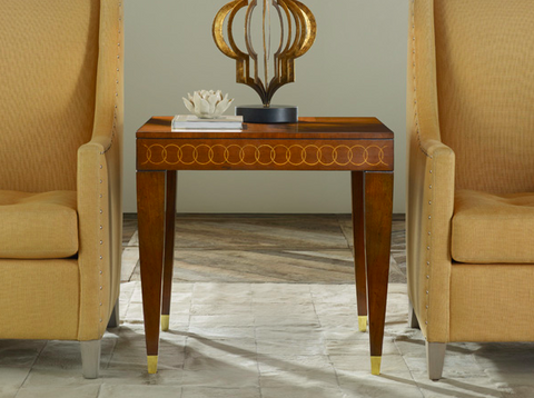 Parisienne End Table/ Modern History/Retail $1935.00