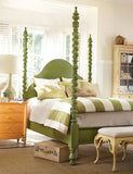 Catalina Poster Twin Bed in Cherry Cobbler - Retail $6,240.00