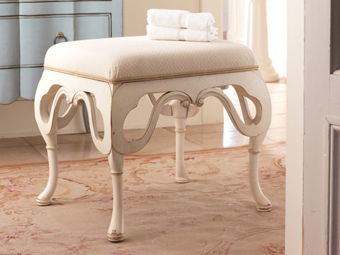 Pinehurst Single Bench in Vanilla Bean - Retail $1,122.00