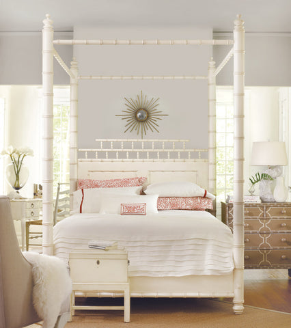 Summerland Key Twin Bed in Vanilla Bean (2 matching available)- Retail $6,552.00