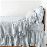 Linen Whisper King Bed Spread in Cloud