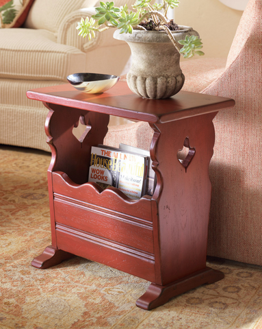 Dunkirk Magazine Table in Black Forest - Retail $1,218.00